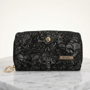 Eminence Midnight Lace Continental Wallet